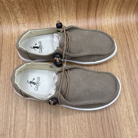 Corkys Kayak Casual Slip On Khaki Color Padded Insole Women's Sneakers Size US 7 - Picture 2 of 8